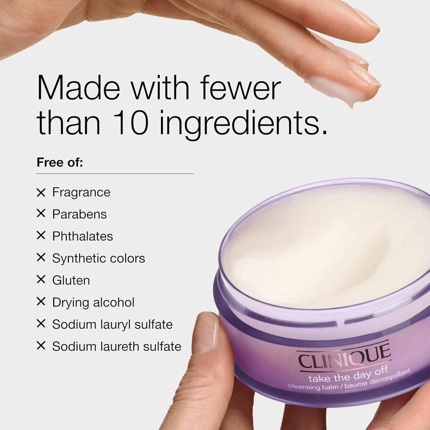 Take the Day off Cleansing Balm Makeup Remover | Dissolves Face + Eye Makeup and Sunscreen | for All Skin Types